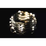 KARÁCSONYI FÉNYF NANO 7.5M 75LED IP44 ZÖLD VEZ IDŐZÍTŐ VINTA ZY1922T