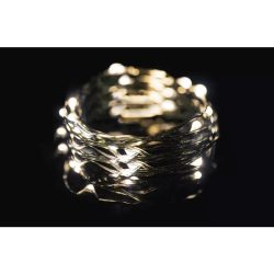   KARÁCSONYI FÉNYF NANO 7.5M 75LED IP44 ZÖLD VEZ IDŐZÍTŐ VINTA ZY1922T