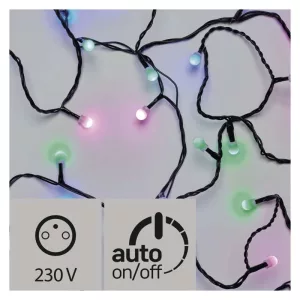EMOS ZY2017T HOME DECO CHERRY ZÖLD/KÉK/RÓZSASZÍN FÉNYFÜZÉR 4m/40LED