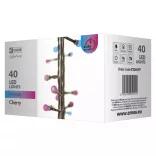 HOME DECO FÉNYF CHERRY 4M 40LED IP44 IDŐZÍTŐ KÉK/PINK ZY2019T