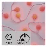 HOME DECO FÉNYF BIG CHERRY 4M 40LED IP44 IDŐZÍTŐ PIROS ZY2024T