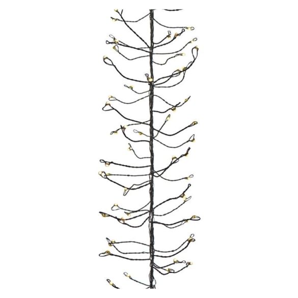 KARÁCSONYI FÉNYF NANO SÜNI 2.4M 288LED IP44 IDŐZÍTŐ MELEG