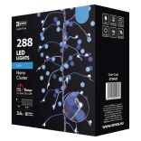 KARÁCSONYI FÉNYF NANO SÜNI 2.4M 288LED IP44 IDŐZÍTŐ KÉK
