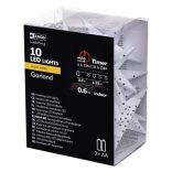 EMOS Karácsonyi Fényforrás 3D csillag 10LED 2×AA időzítő meleg fehér ZY2064