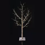 HOME DECO LED TÖRPEFA 120cm 48LED IP44 IDŐZÍTŐ MELEG FEHÉR ZY2138T