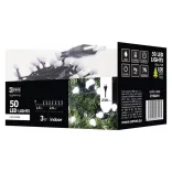 EMOS KARÁCSONYI FÉNYFÜZÉR CHERRY 50 LED 2,5M hideg fehér