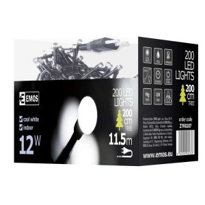 KARÁCSONYI FÉNYFÜZÉR 200 LED BALL 10M CW ZYK0207