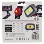 EMOS FEJLÁMPA 1 COB + CREE LED, 3xAAA P3531