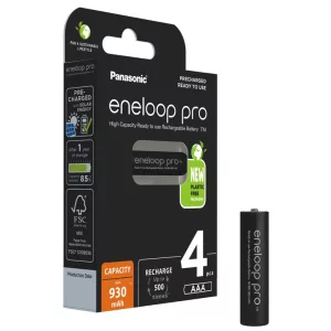 Panasonic ENELOOP PRO NI-Mh akku AAA mikró HR03 930 mAh BL/4 BK-4HCDE
