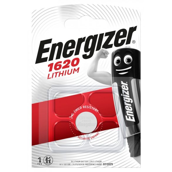 Energizer CR1620 lithium gombelem 3V bl/1
