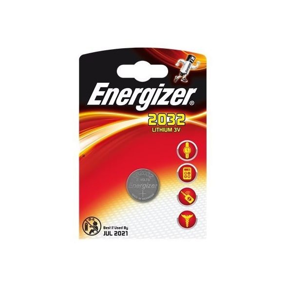 Energizer CR2032 lithium gombelem 3V bl/1
