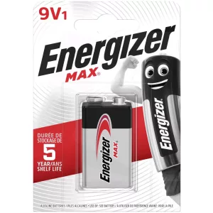 Energizer Max 9V-os elem (6LR61) bl/1