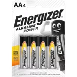 Energizer Alkaline Power AA ceruza alkáli elem LR6 bl/4