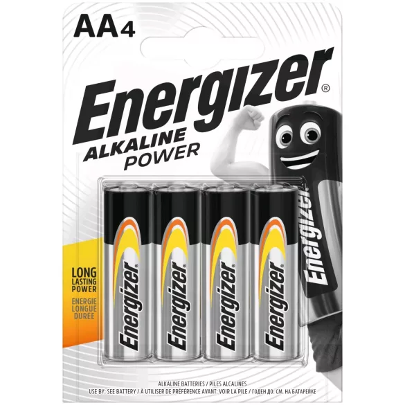 Energizer Alkaline Power AA ceruza alkáli elem LR6 bl/4