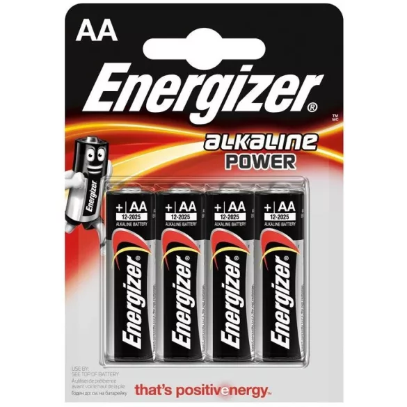 Energizer Alkaline Power AA ceruza alkáli elem LR6 bl/4