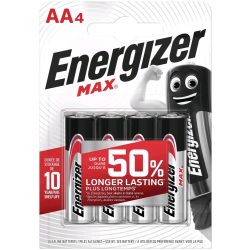 Energizer Max AA ceruza elem LR6 bl/4
