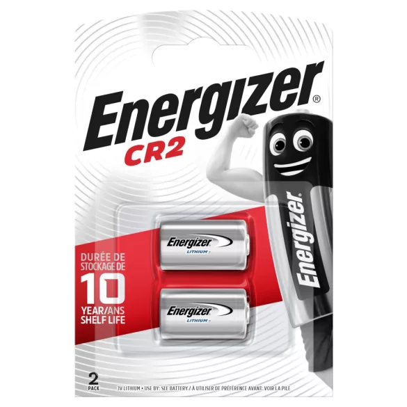 Energizer CR2 lithium elem 3V bl/2