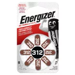 Energizer Zinc Air 312 (PR41) hallókészülék elem bl/8
