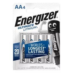 Energizer Litium (Ultimate LITHIUM) L91 AA ceruza elem 1,5V BL/4