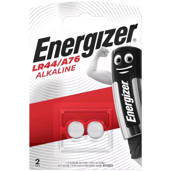 Energizer LR44 (A76) alkáli gombelem 1,5V bl/2