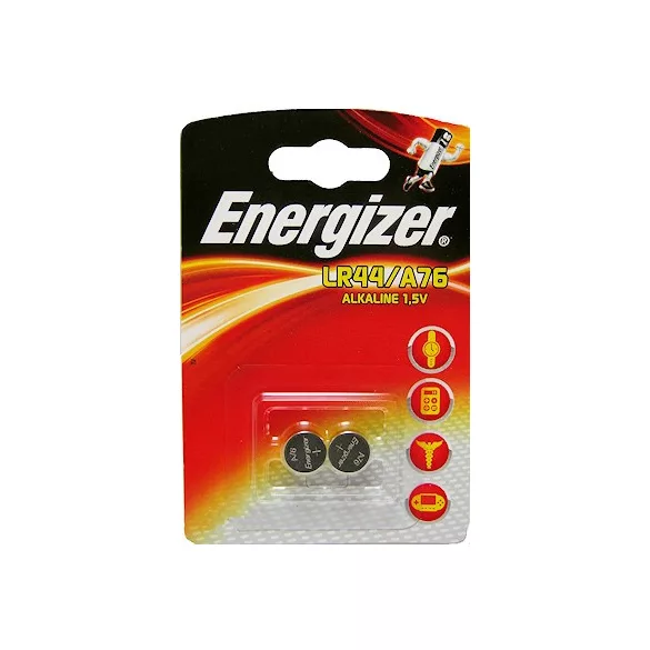 Energizer LR44 (A76) alkáli gombelem 1,5V bl/2