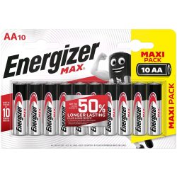 Energizer Max AA ceruza elem LR6 bl/10