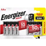 Energizer Max AA ceruza elem LR6 bl/8