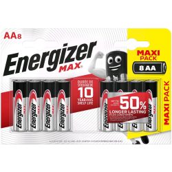 Energizer Max AA ceruza elem LR6 bl/8