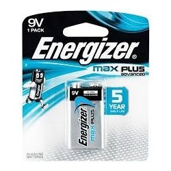 Energizer Max Plus 9V-os elem (6LR61) bl/1