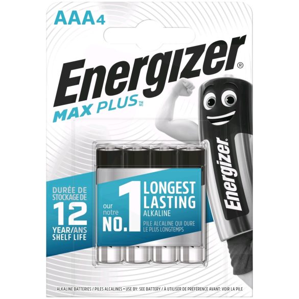 Energizer MAX Plus AAA mikro elem LR03 BL/4