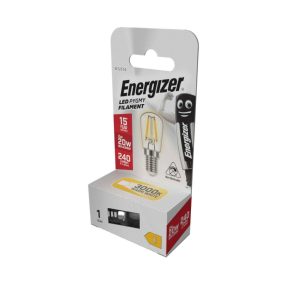 ENERGIZER LED E14 (SES) FILAMENT 2W(40W) 240LM 3000K HŰTŐ meleg fehér