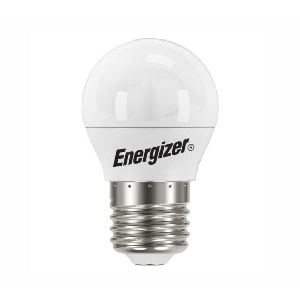 ENERGIZER LED KIS GÖMB E27 4,9W 470lumen (40W) meleg fehér WW 3000K