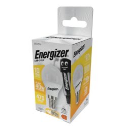   ENERGIZER LED KIS GÖMB E14 4,9W 470lumen (40W) meleg fehér WW 3000K