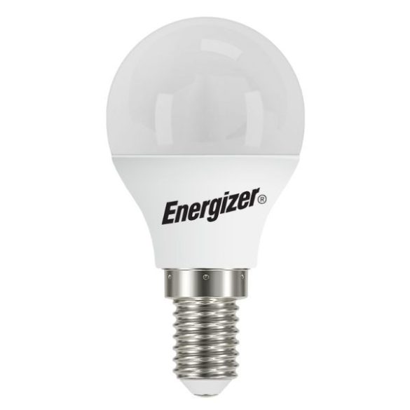 ENERGIZER LED KIS GÖMB E14 4,9W 470lumen (40W) meleg fehér WW 3000K