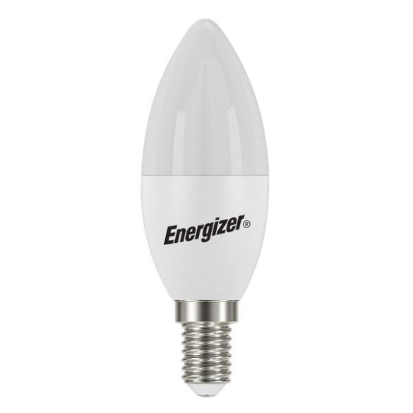 ENERGIZER LED GYERTYA E14 4,9W 470lumen (40W) hideg fehér CW 6500K