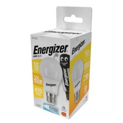 ENERGIZER LED GLOBE E27 4,9W 470lumen (40W) hideg fehér CW 6500K