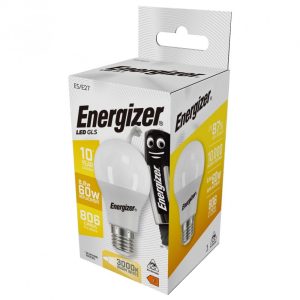 ENERGIZER LED GLOBE E27 8,8W 806lumen (60W) meleg fehér WW 3000K