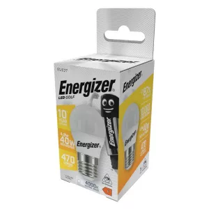 ENERGIZER LED KIS GÖMB E27 4,9W 470lumen (40W) természetes fehér NW 4000K