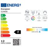 ENERGIZER LED GLOBE E27 11,1W 1050lumen (75W) hideg fehér CW 6500K 3DB-OS DOBOZ