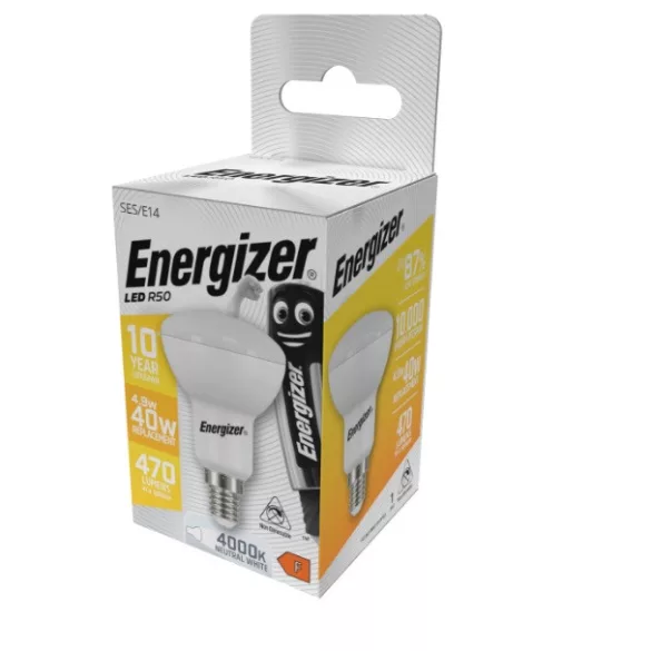 ENERGIZER LED R50 E14 4,9W 470lumen (40W) természetes fehér NW 4000K