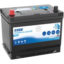 Exide Dual Flooded 80Ah 510A Bal+ Akkumulátor (ER350)
