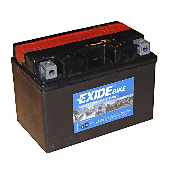 Exide AGM 9.5Ah 130A Bal+ Motorakkumulátor (ET12A-BS)