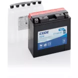 Exide AGM 12Ah 190A Bal+ Motorakkumulátor (ET14B-BS)