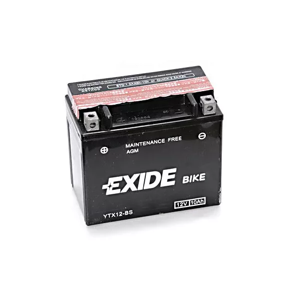 Exide AGM 10Ah 150A Bal+ Motorakkumulátor (ETX12-BS)