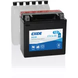Exide AGM 12Ah 200A Bal+ Motorakkumulátor (ETX14-BS)