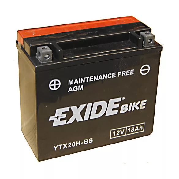 Exide AGM 18Ah 270A Bal+ Motorakkumulátor (ETX20H-BS)
