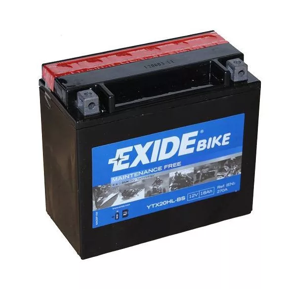 Exide AGM 18Ah 270A Jobb+ Motorakkumulátor (ETX20HL-BS)