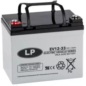 Landport EV 33Ah 230A Bal+ Akkumulátor (EV12-33)