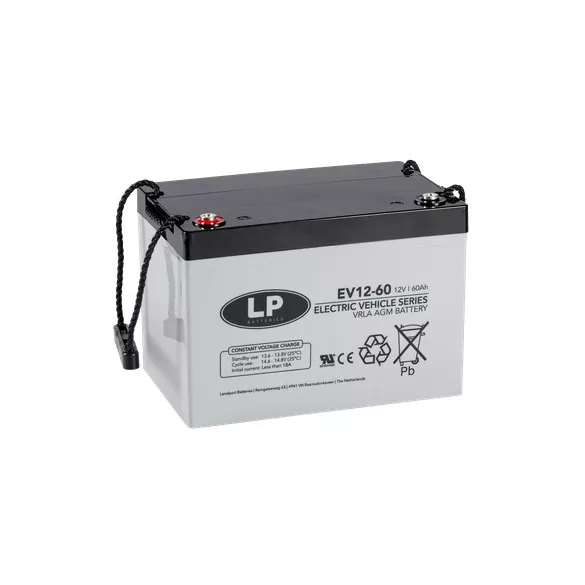 Landport EV 60Ah Bal+ Akkumulátor (EV12-60)