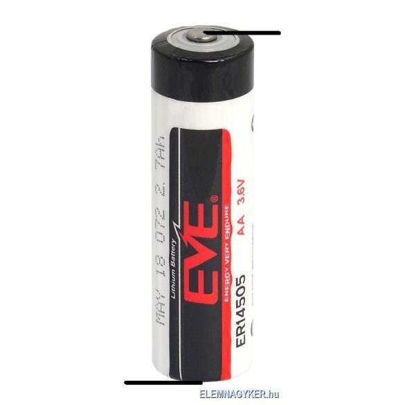EVE ER14500 3,6V lithium elem  AA ( ceruza) "Z" forrfüllel (ER14505)